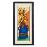 Avi Ben Simhon (Israeli, 1947) "Indian Summer" Silkscreen/Serigraph on paper