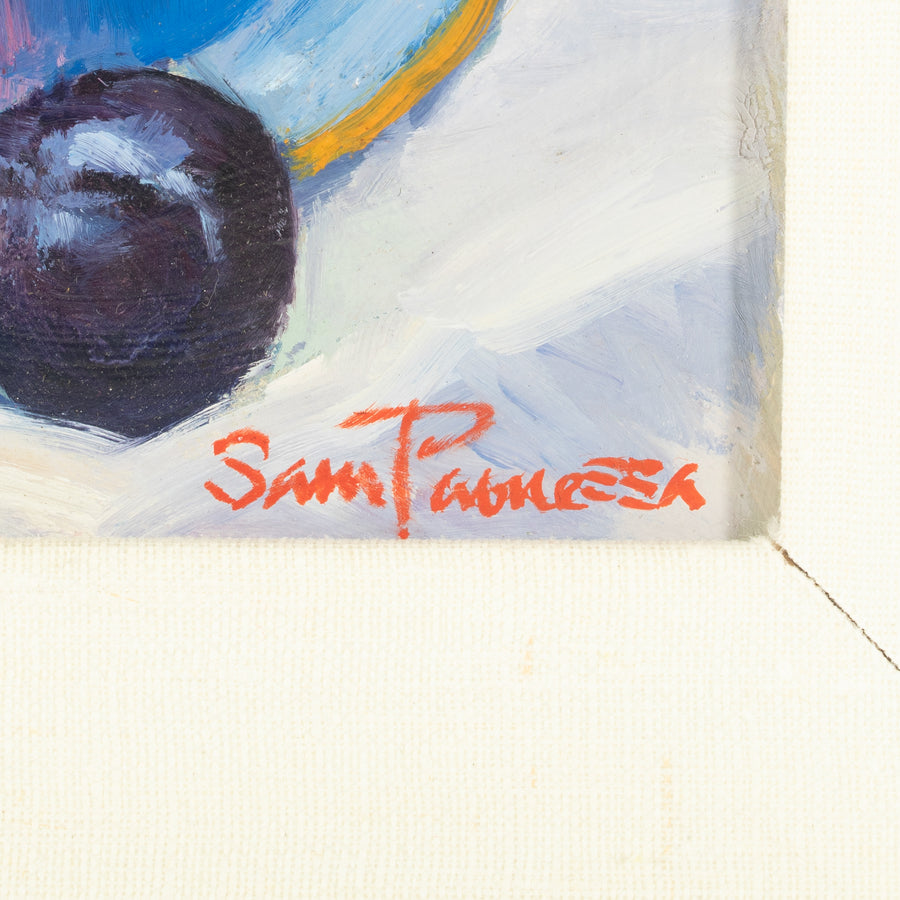 Sam Paonessa (Canadian 20th C)          "Peaches With Plums"