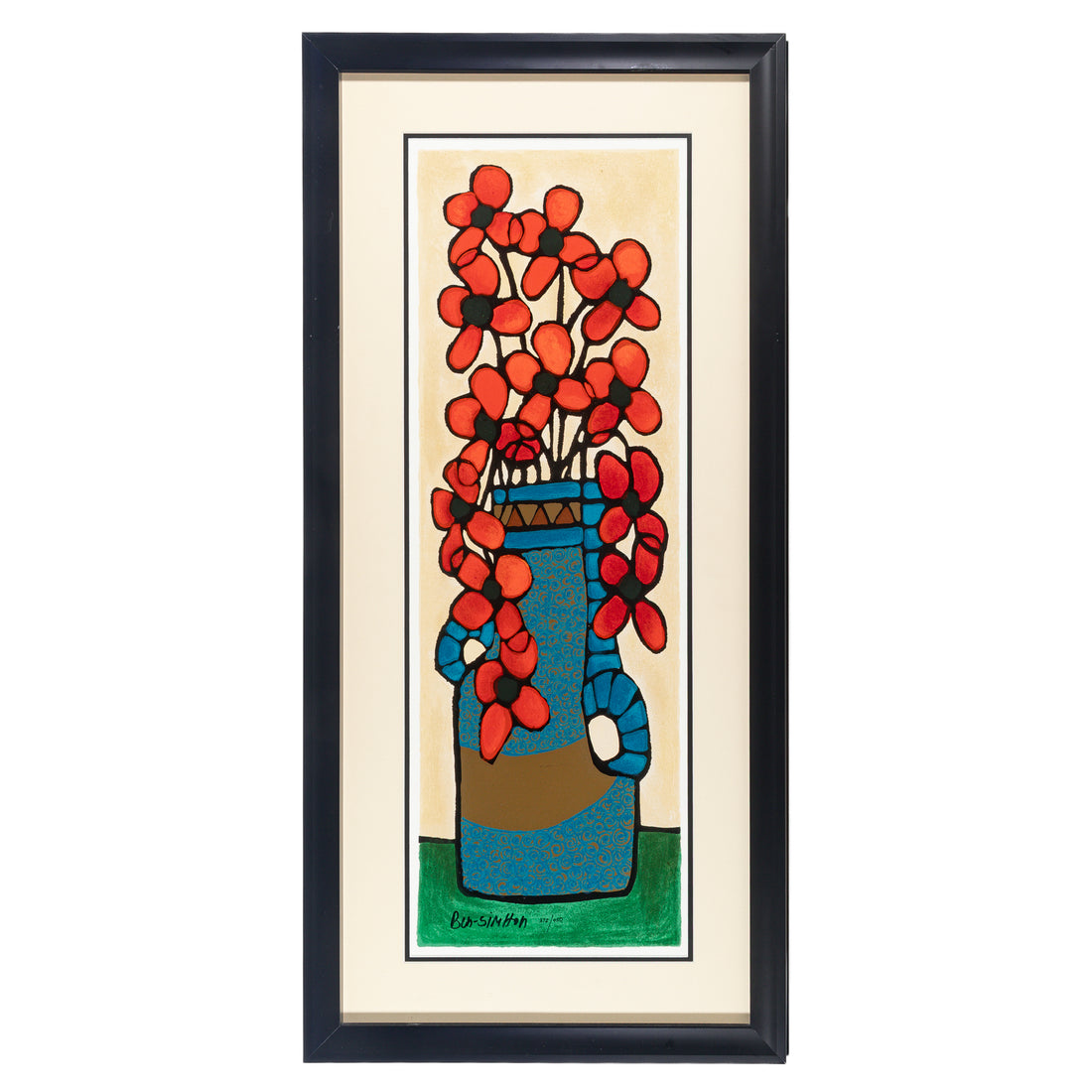 Avi Ben Simhon (Israeli, 1947)       "Red Blossoms"