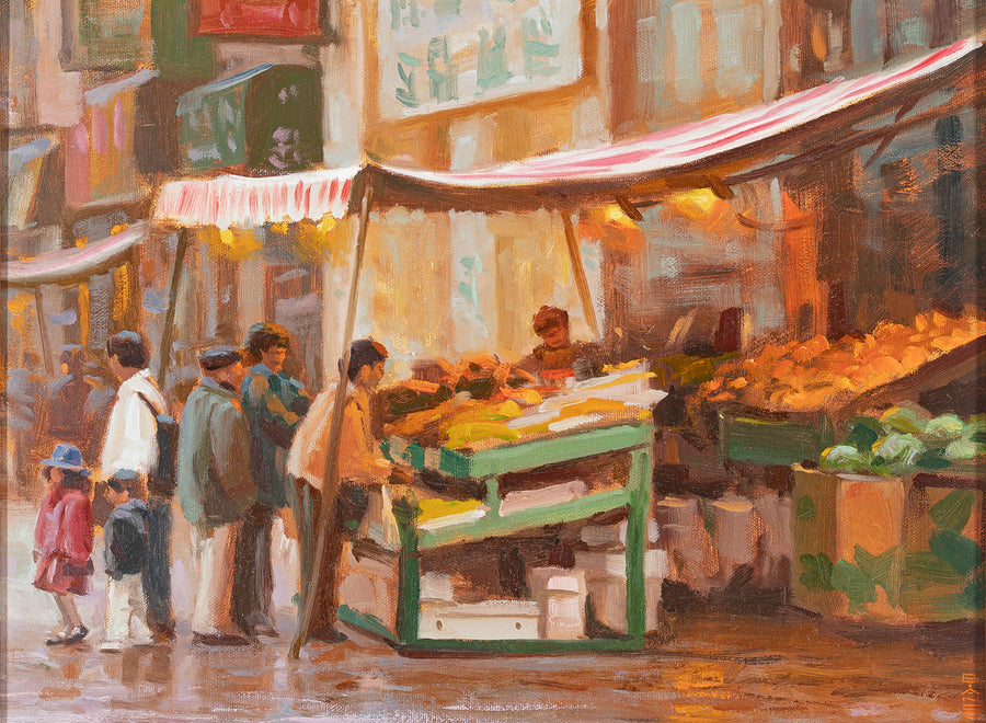 Tony Bianco (Canadian 1964)       "Spadina Market"