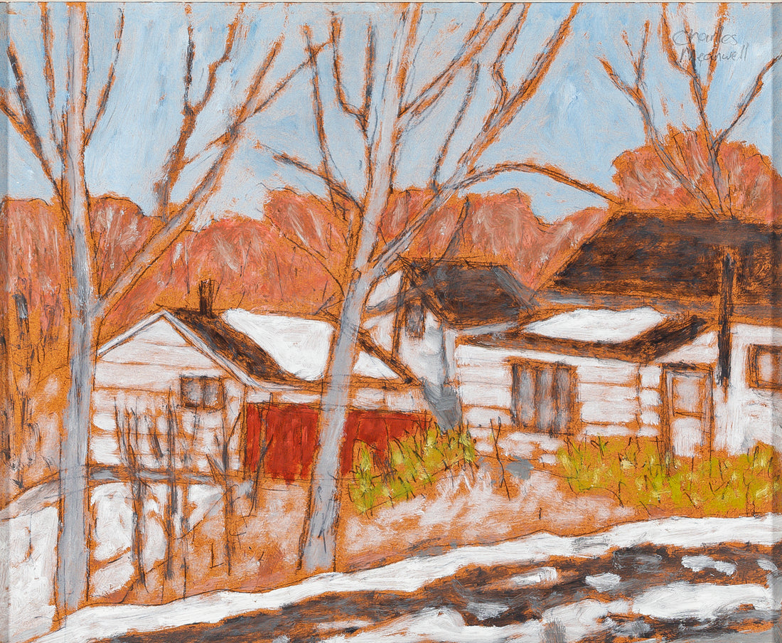 Charles Meanwell (Canadian 1946) "Homes, Dominion At Manly,