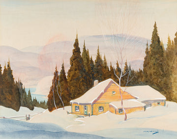 Graham Noble Norwell (Canadian 1901-1967) Untitled-Winter