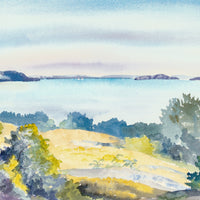 Muriel Elizabeth Newton White - "Lake Temiskaming" - Watercolour on Paper