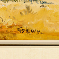 Ted Lewis - Australian Landscape - Acrylic on Board