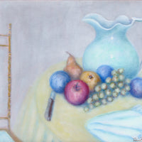 Denise Poirier - Still Life of Fruit - Oil on Canvas