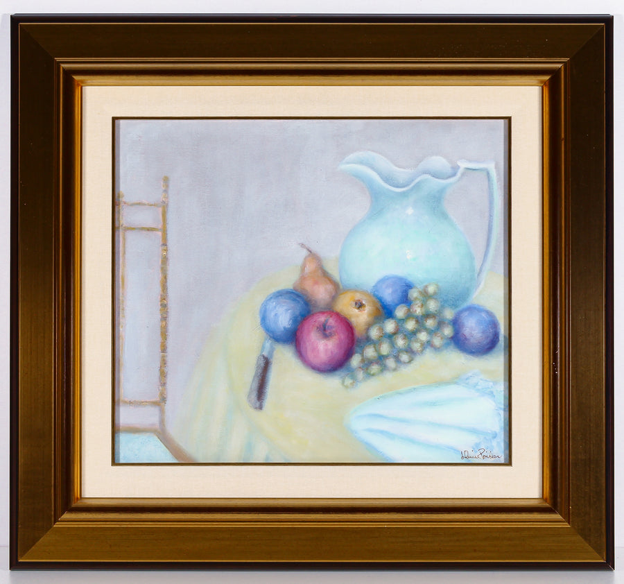 Denise Poirier - Still Life of Fruit - Oil on Canvas