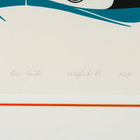 Ben Houstie - "Killer Whale" - Acrylic on Paper