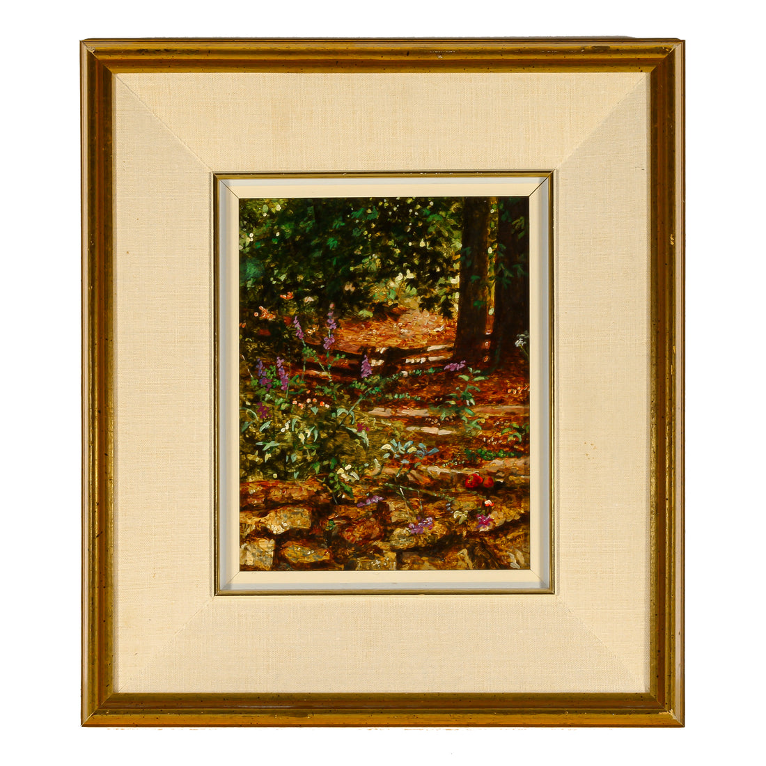 Jack Cudworth - "Path Through The Wood" - Oil on Wooden Panel