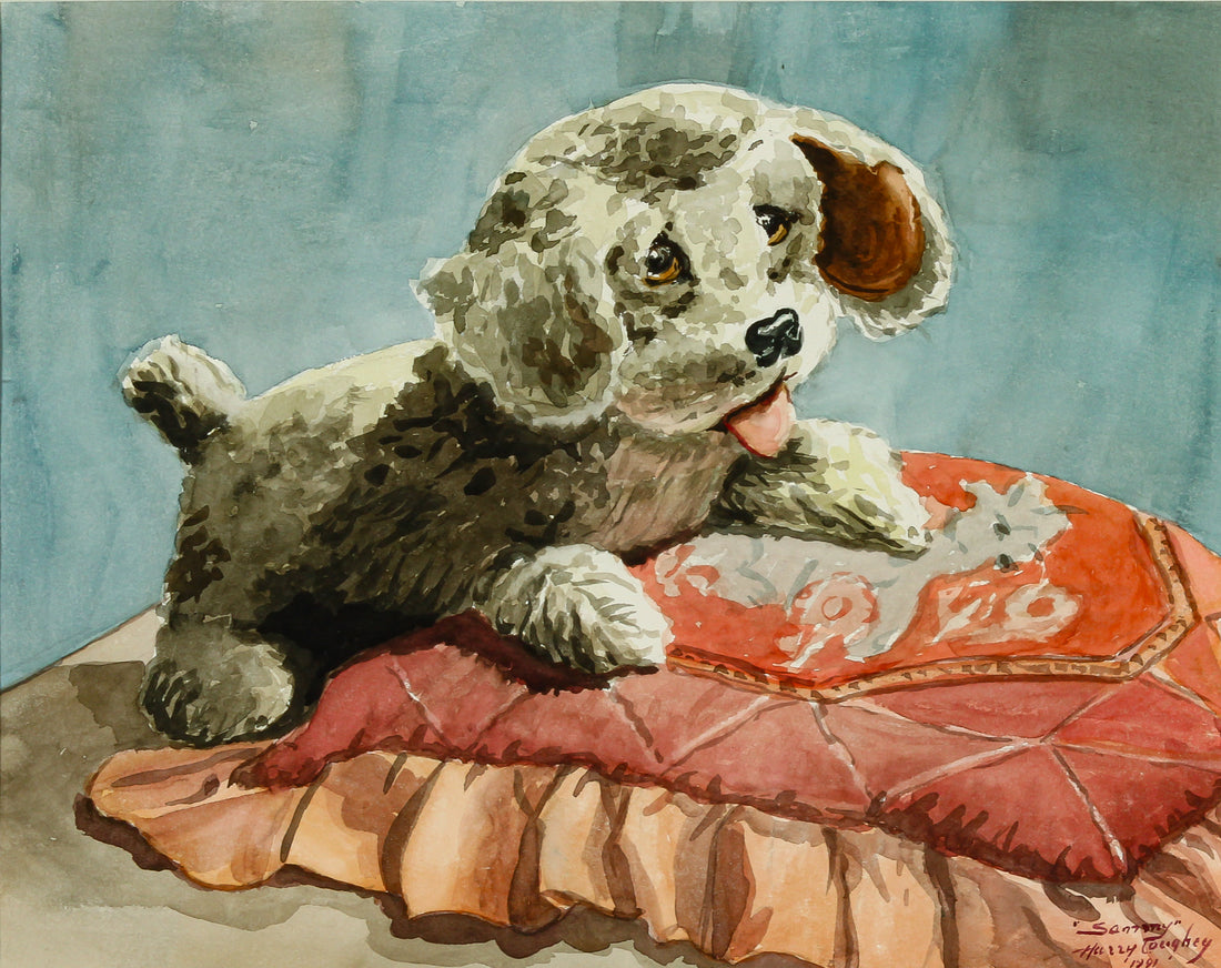 Harry Coughy - "Sammy" - Watercolour on Paper