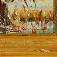 Juanita LaBarre Symington - "A Marshland Maple" - Oil on Canvas Board