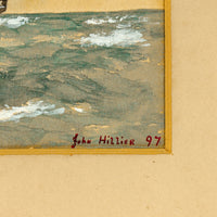 John Hillier - Schooner - Watercolour on Paper