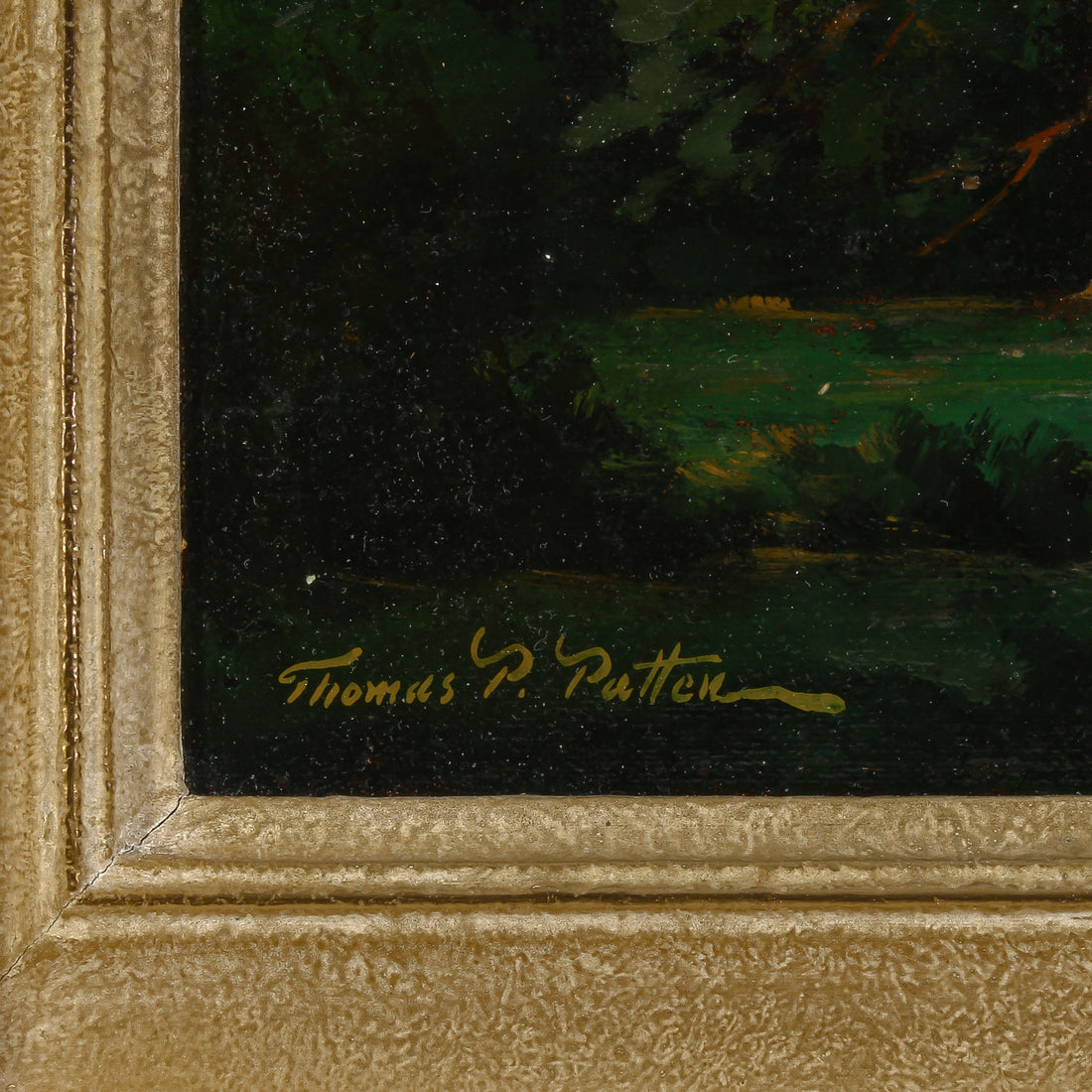 Thomas P. Patten - "Mountain Lake" - Oil on Canvas Board