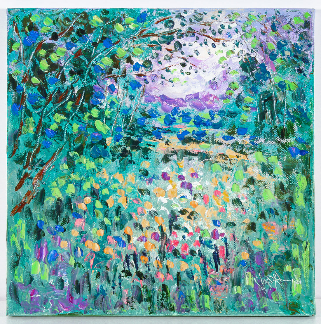 Jean Vadal Smith-Benston - Untitled Meadow - Acrylic on Canvas