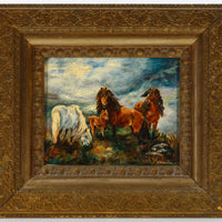 D. McCormick - Untitled Horses - Oil on Canvas