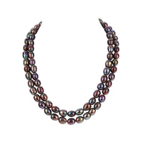 Baroque Black Freshwater Pearl Necklace