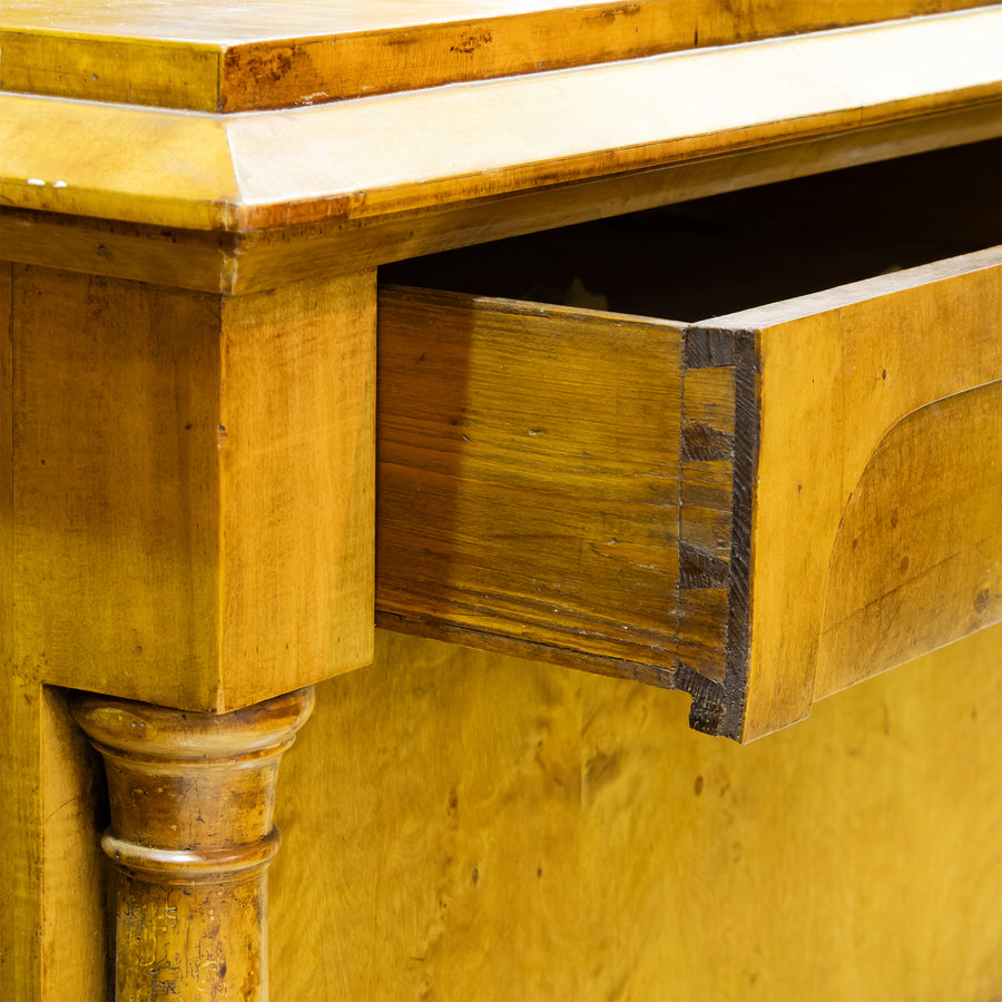 Biedermeier Curly Maple Dresser