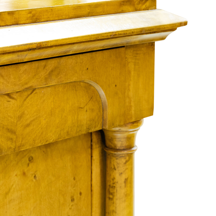 Biedermeier Curly Maple Dresser