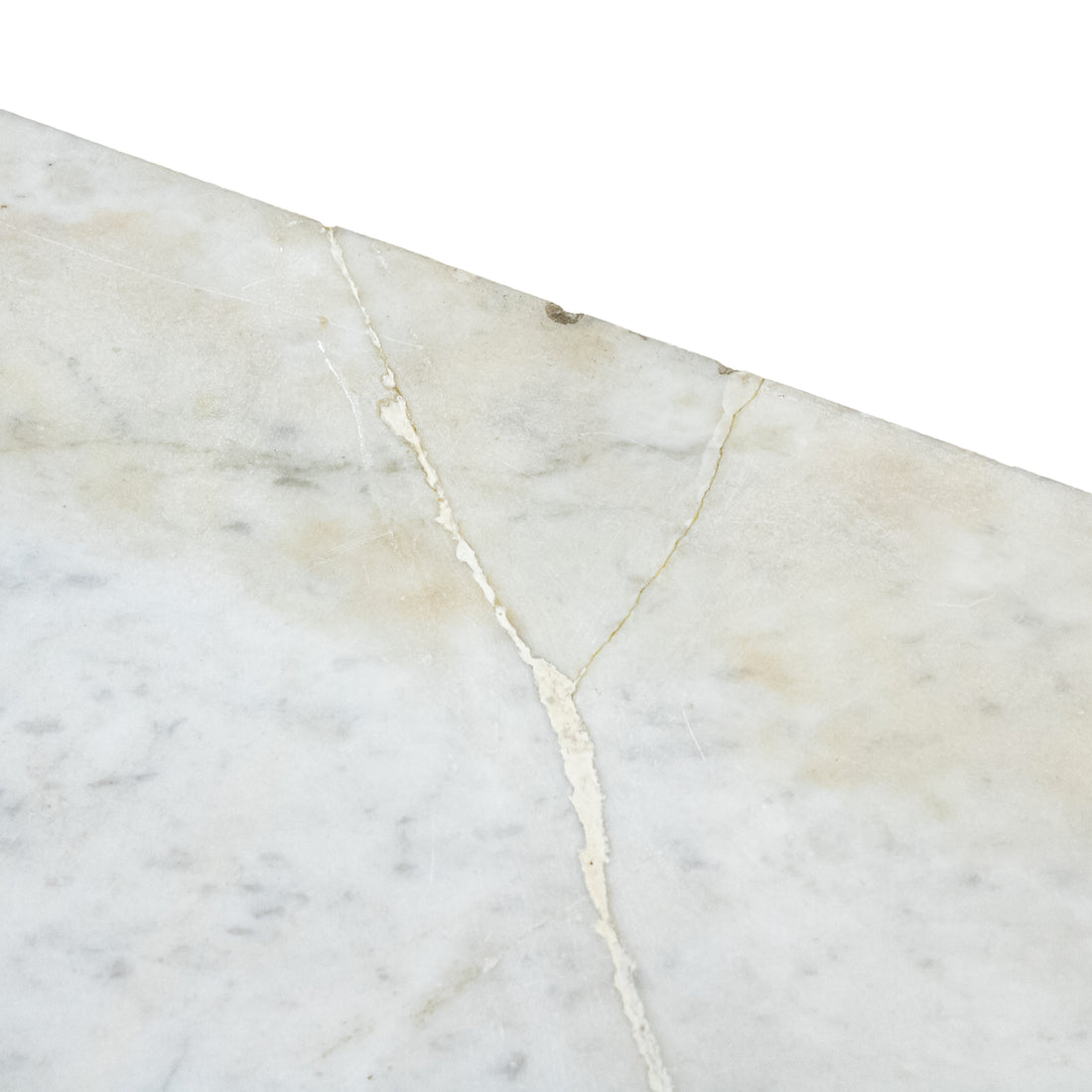 Biedermeier Marble Top Console Table