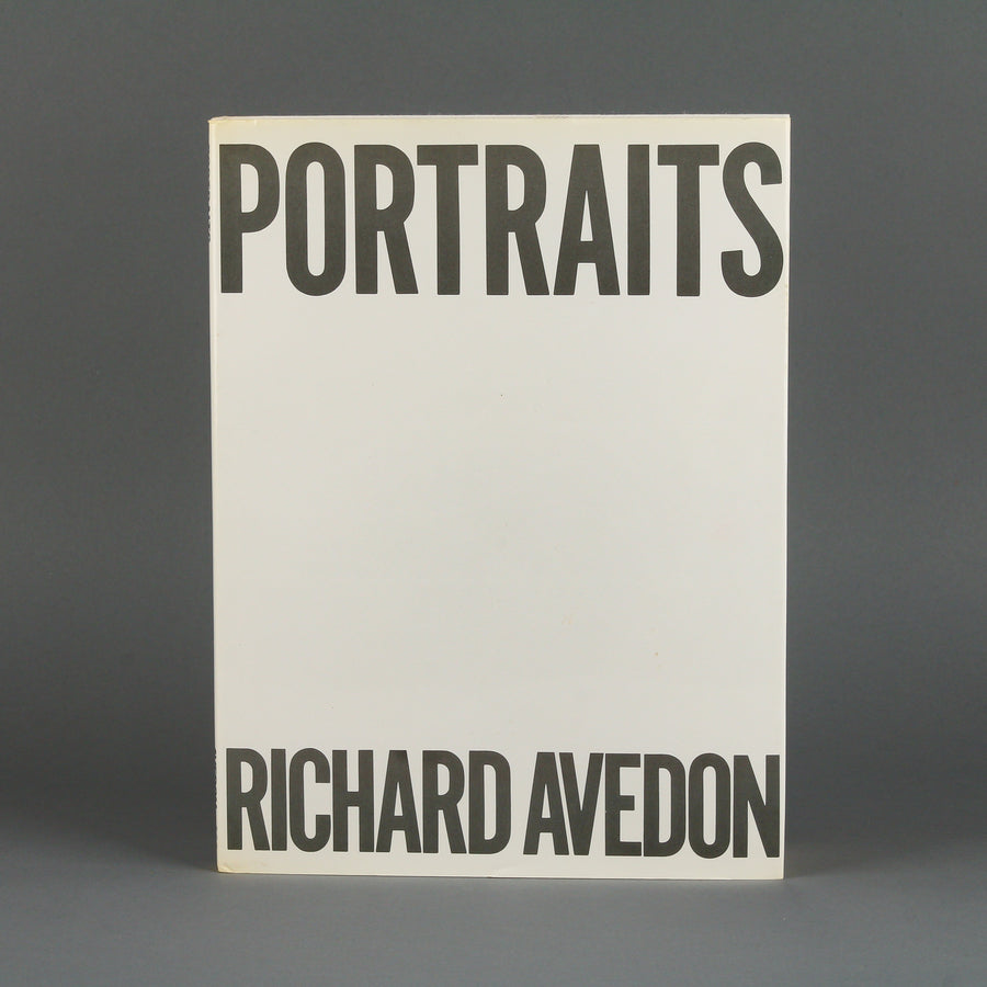 PORTRAITS by Richard Avedon - Signed Hardcover
