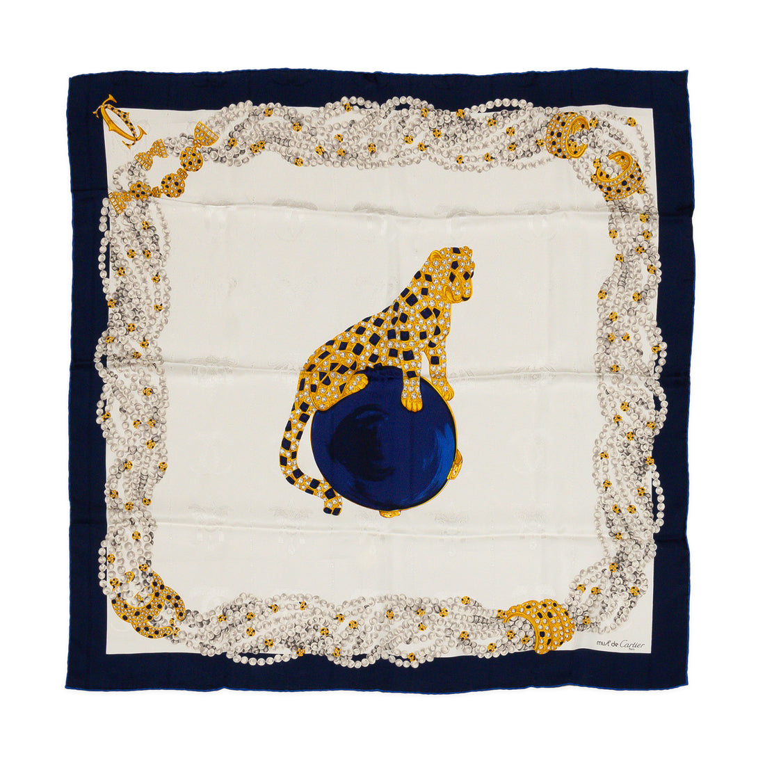CARTIER Silk Scarf - Panther