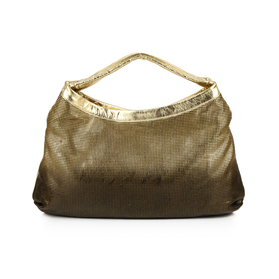 CHANEL Hollywood Ombre Gold & Black Shoulder Bag