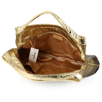 CHANEL Hollywood Ombre Gold & Black Shoulder Bag