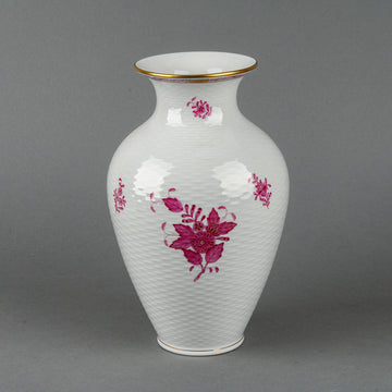 HEREND Chinese Bouquet Baluster Vase 6962