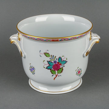 HEREND Chinese Bouquet Cache Pot