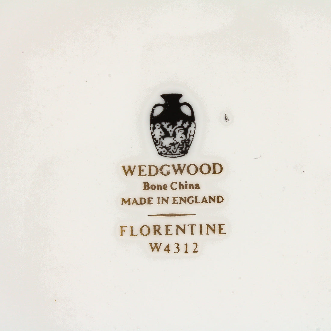 WEDGWOOD Florentine Black Covered Soup Tureen & Underplate