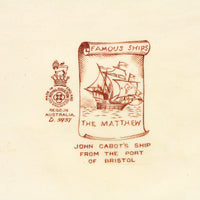 ROYAL DOULTON Famous Ships The Matthew Bowl D5957