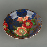 ROYAL DOULTON Hand-Painted Wild Rose Bowl D6227