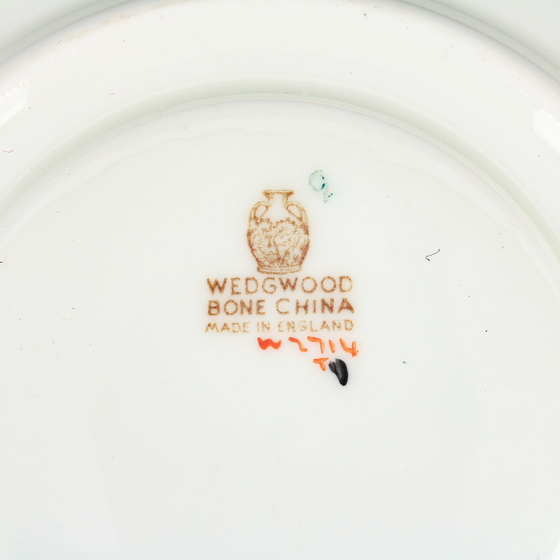 WEDGWOOD Florentine Turquoise Cream Soup & Saucers - Set of 6
