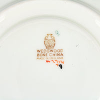 WEDGWOOD Florentine Turquoise Cream Soup & Saucers - Set of 6