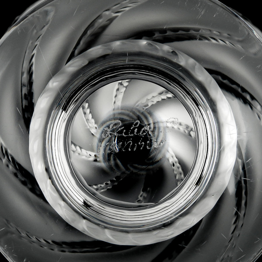 LALIQUE Ermenonville Footed Vase