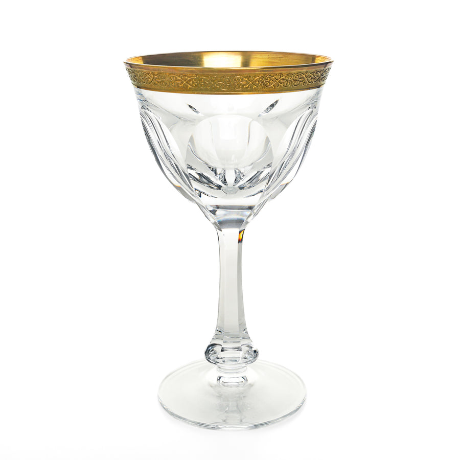 MOSER Lady Hamilton Gold Wine Glass