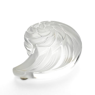 LALIQUE Nautilus Shell Paperweight