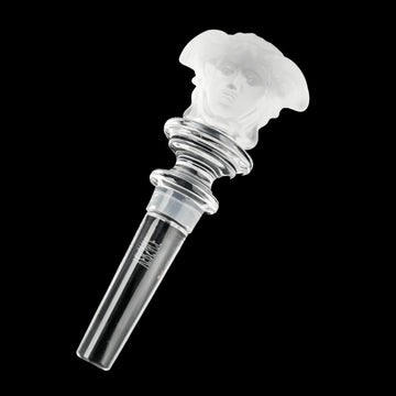 ROSENTHAL VERSACE Medusa Lumiere Bottle Stopper