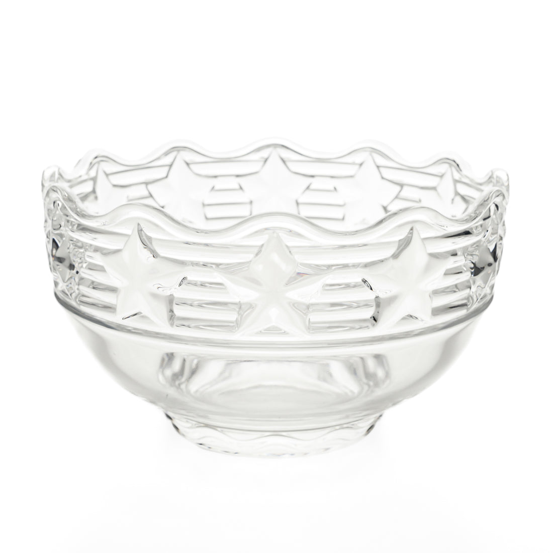 TIFFANY & CO Stars Crystal Bowl