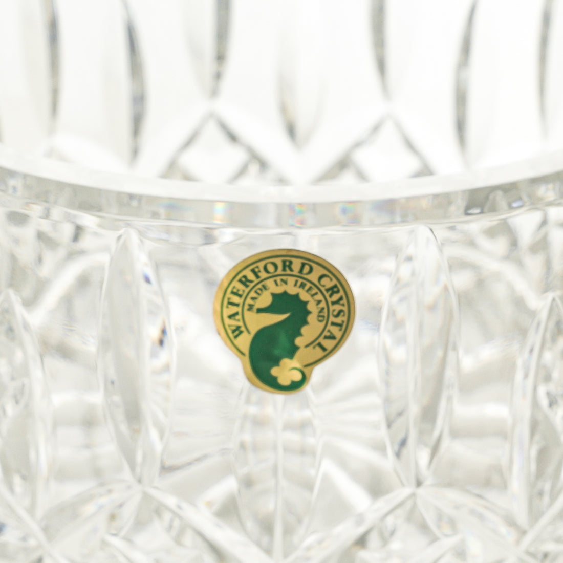 WATERFORD CRYSTAL Lismore Crystal Bottle Coaster H3"xD5.25"