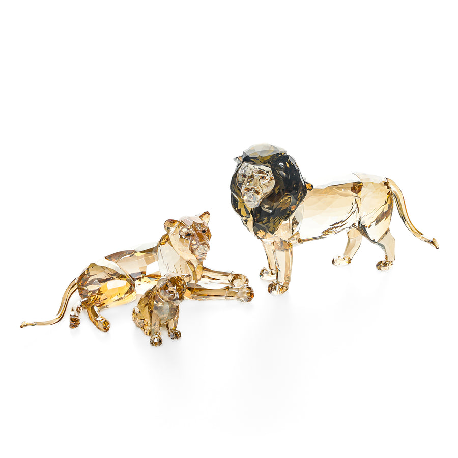 SWAROVSKI Akili Lion Trio 2016 Annual Edition 3 Pieces