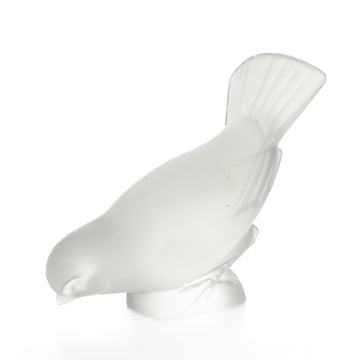 LALIQUE Moineau Hardi/Sparrow Head Down 11604