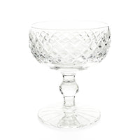 WATERFORD CRYSTAL Boyne Coupe Champagne/Dessert Glasses Set Of 8