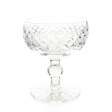 WATERFORD CRYSTAL Boyne Coupe Champagne/Dessert Glasses Set Of 8