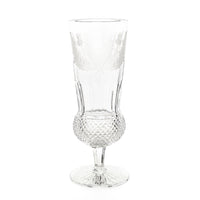 EDINBURGH CRYSTAL Thistle Champagne Flutes Set Of 4