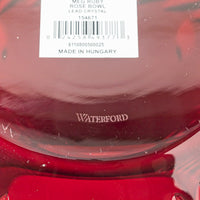 WATERFORD Fleurology Meg Red Rose Bowl