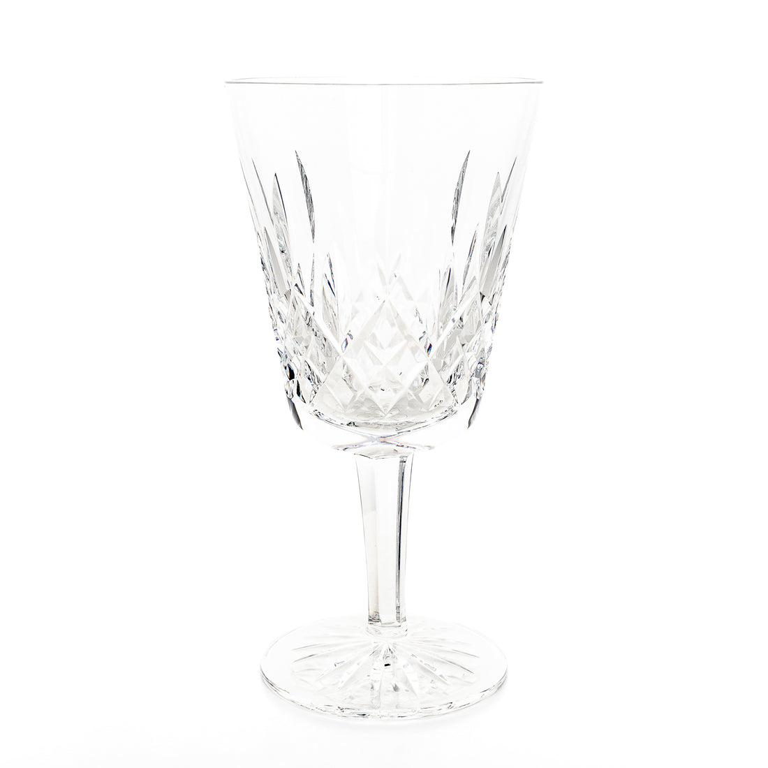 WATERFORD CRYSTAL Lismore Goblets Set Of 4