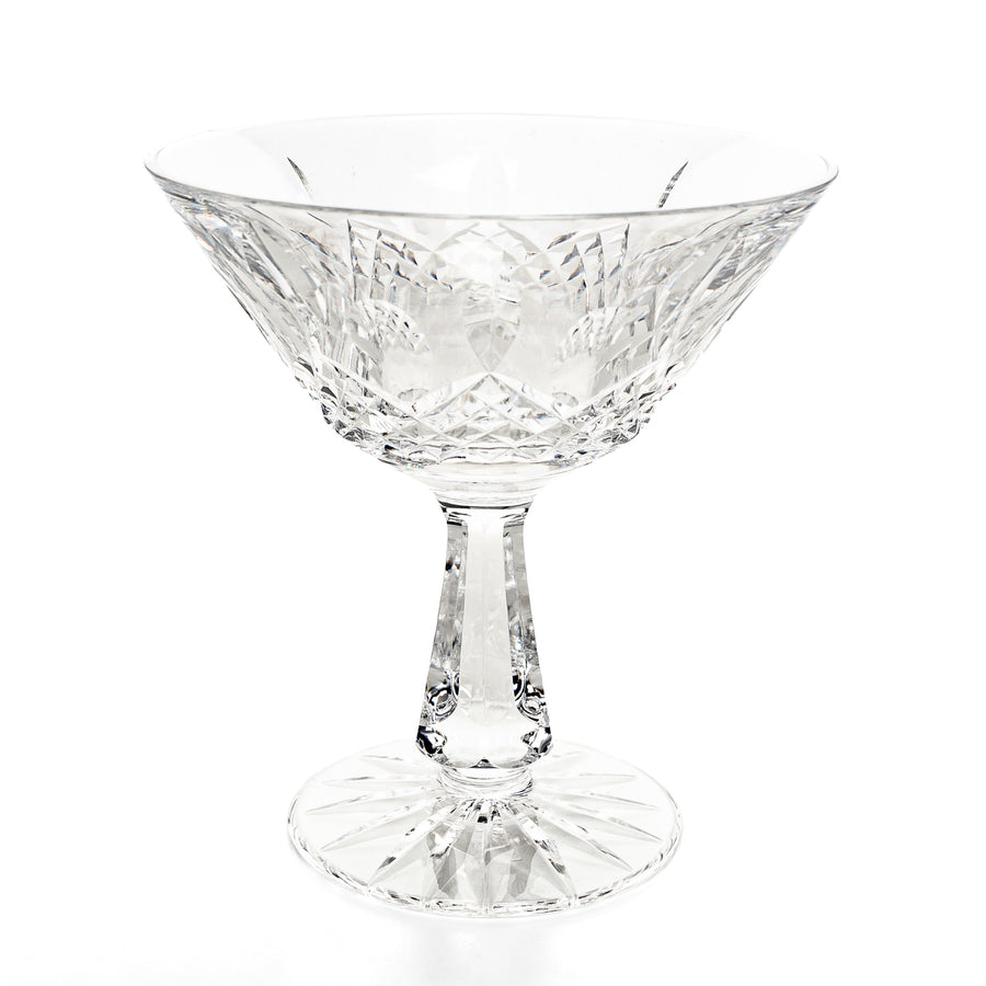 WATERFORD CRYSTAL Kenmare Coupe Champagne/Dessert Glasses Set Of 4