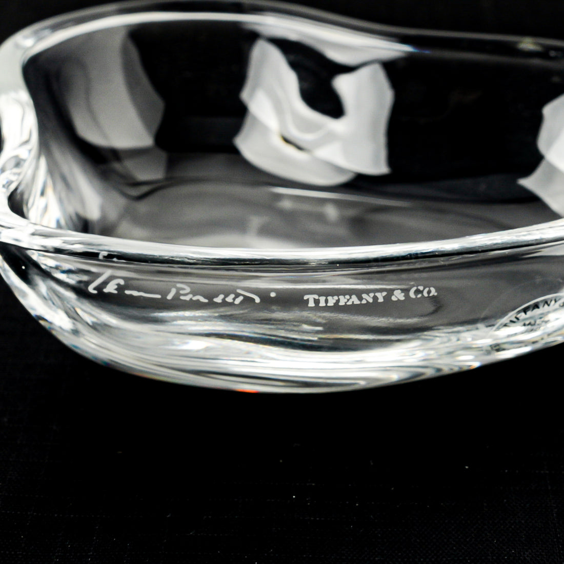 TIFFANY & CO Elsa Peretti Crystal Heart Box