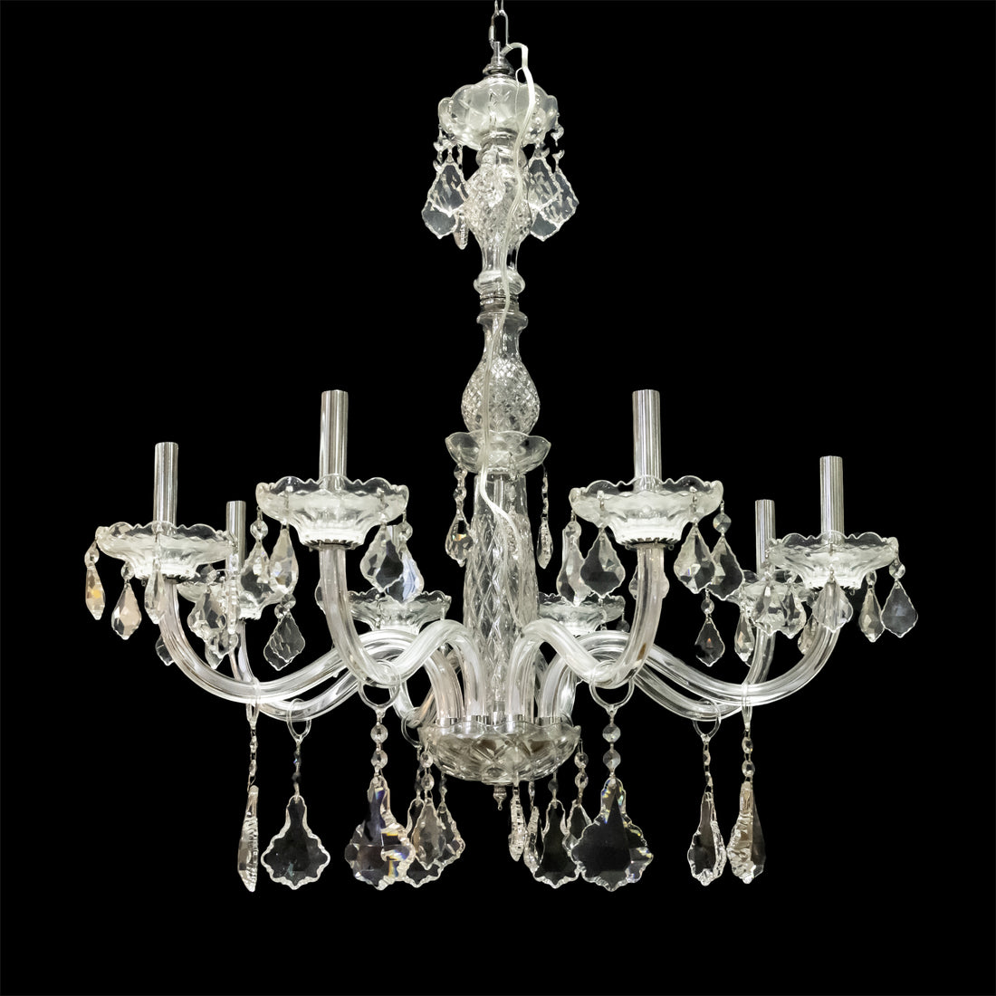Crystal 8-Light Chandelier