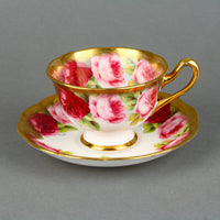 ROYAL ALBERT Mother's Day - Roses with Gold Fade Cup & Saucer